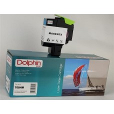 LEXMARK 708HM Dolphin Magenta Toner 3K CS310n dn CS410e de dte CS510de dhe dthe